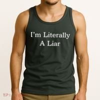 I'm Literally A Liar Pfizer Director Quote Tank Top thumb 3