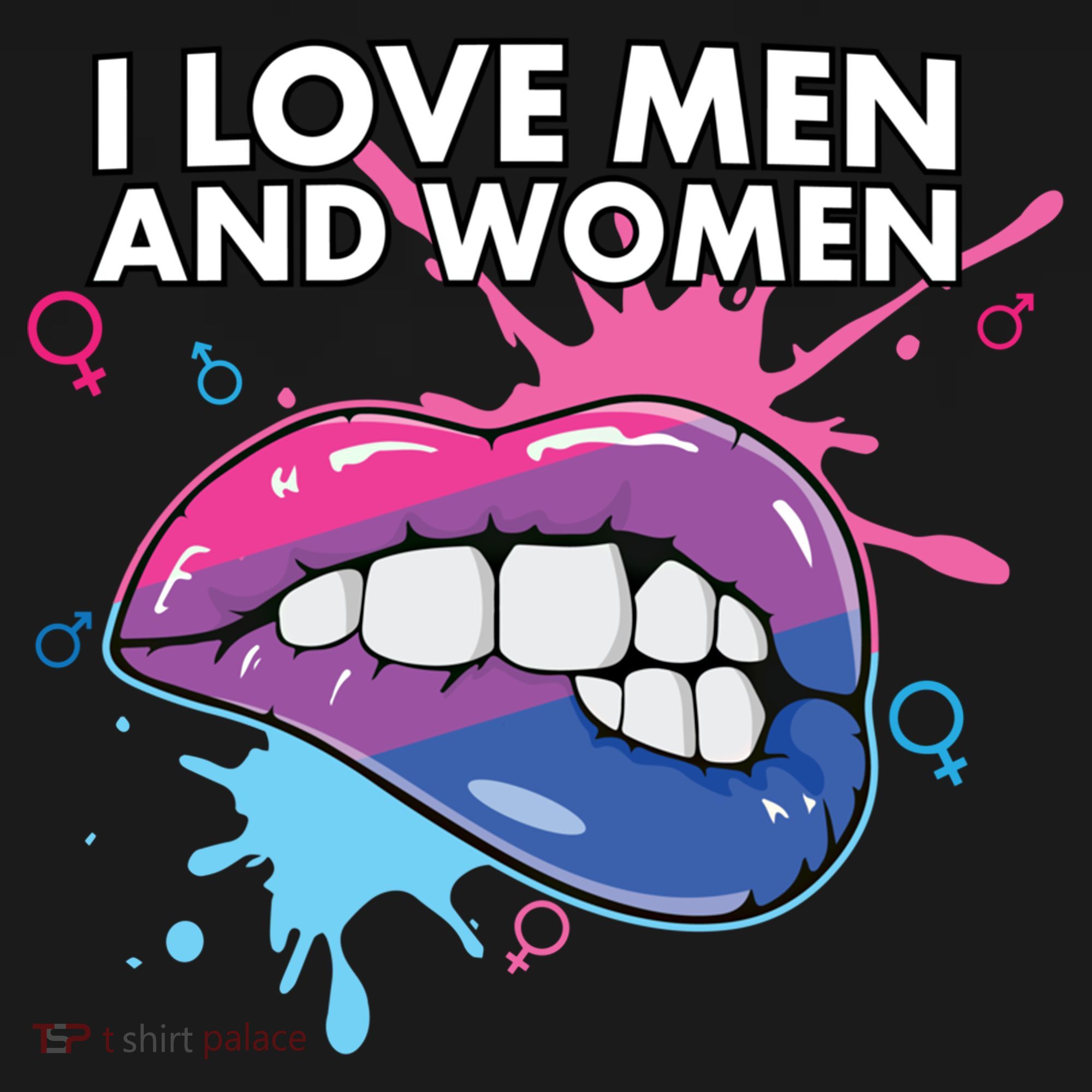 I Love And Bisexual Pride Bisexuality Lgbtq Cool Gift Ornament