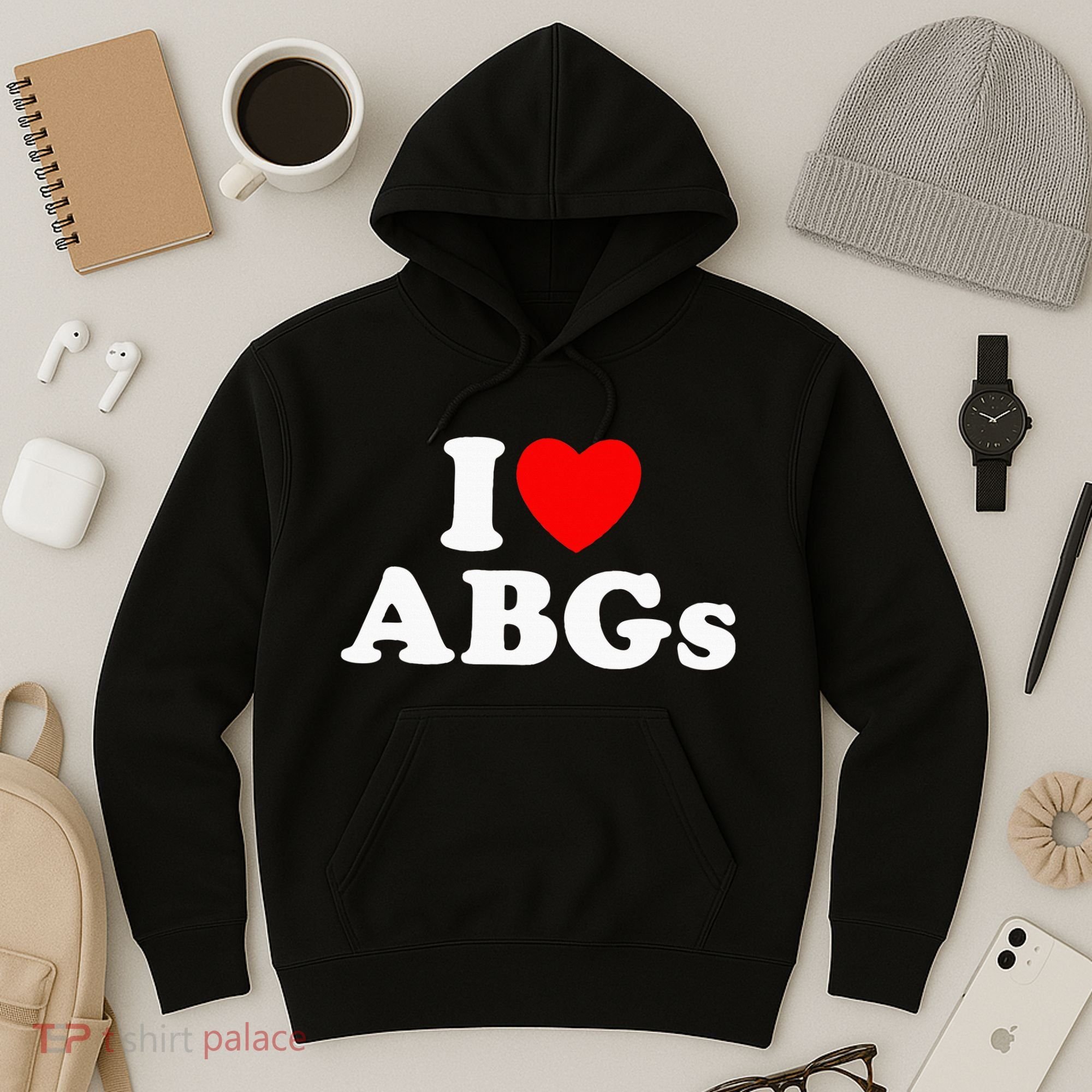 I Love Abgs Hoodie