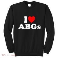 I Love Abgs Sweatshirt thumb 0