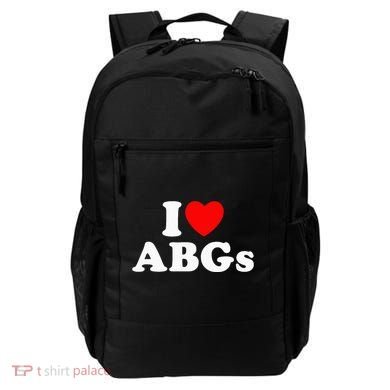 I Love Abgs Backpack