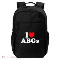 I Love Abgs Backpack thumb 0