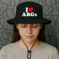 I Love Abgs Bucket Hat thumb 3