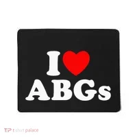 I Love Abgs Mousepad thumb 0