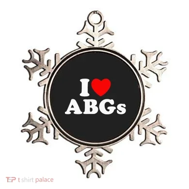 I Love Abgs Ornament