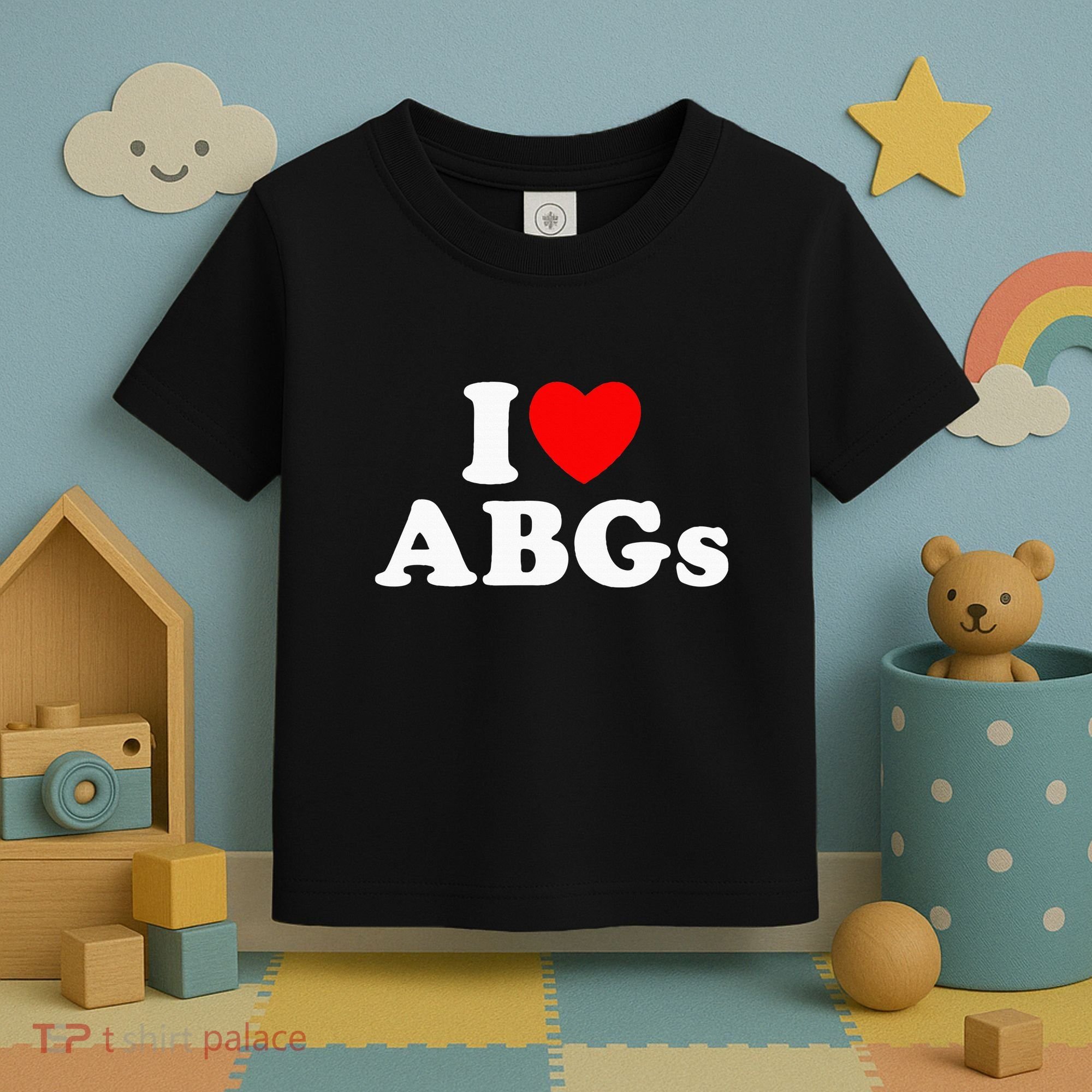 I Love Abgs Toddler T-Shirt