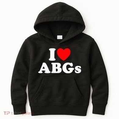 I Love Abgs Kids Hoodie