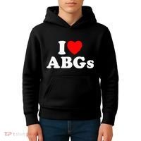 I Love Abgs Kids Hoodie thumb 4