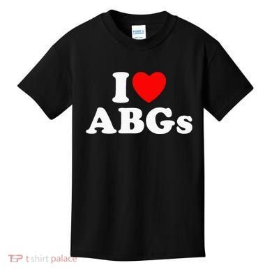 I Love Abgs Kids T-Shirt
