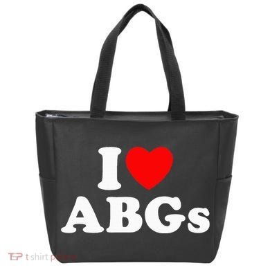 I Love Abgs Tote Bag