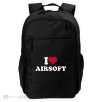 I Love Airsoft I Heart Airsoft Lover Player Backpack thumb 0