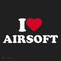 I Love Airsoft I Heart Airsoft Lover Player Beanie thumb 2