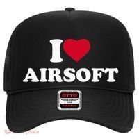 I Love Airsoft I Heart Airsoft Lover Player Hat thumb 0
