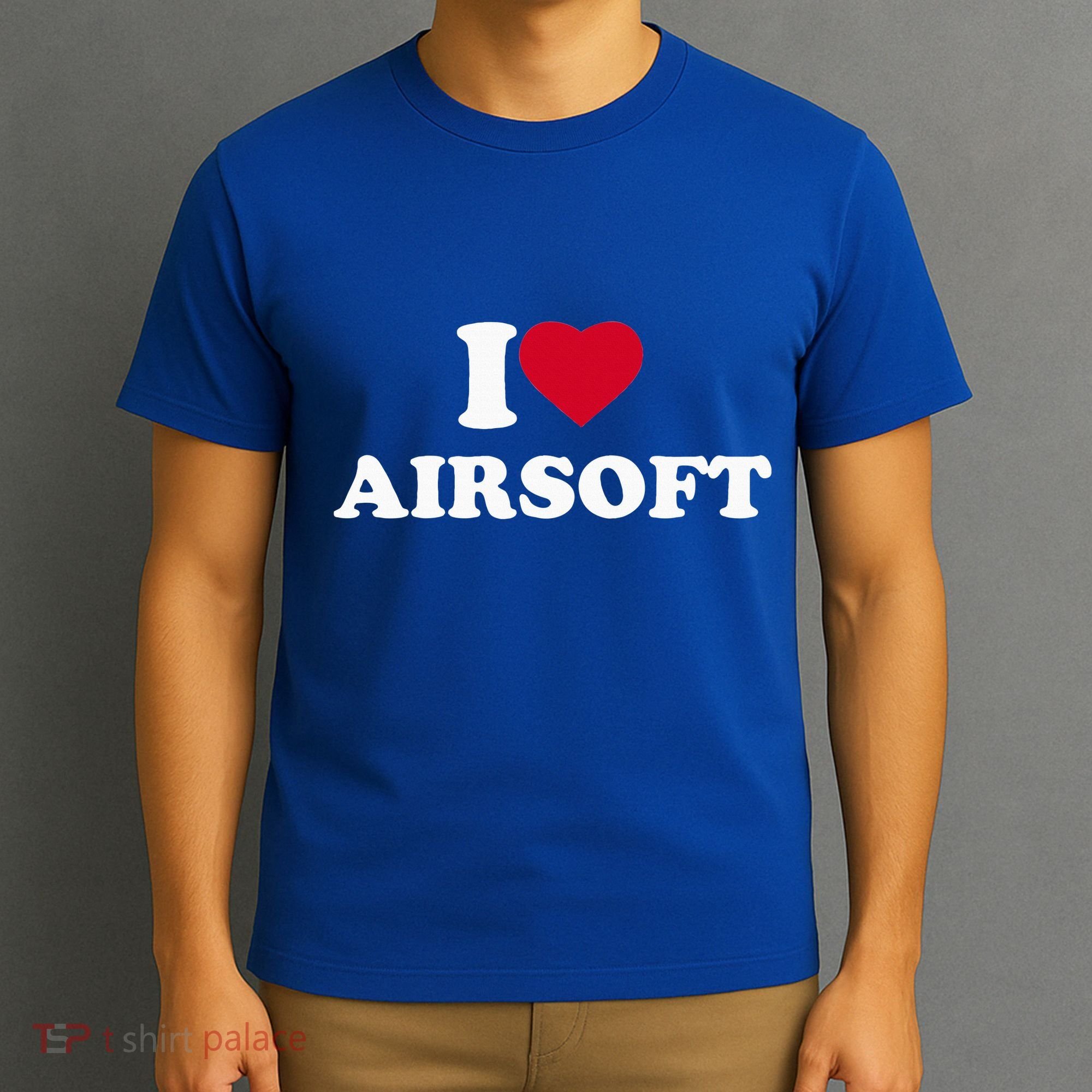 I Love Airsoft I Heart Airsoft Lover Player T-Shirt