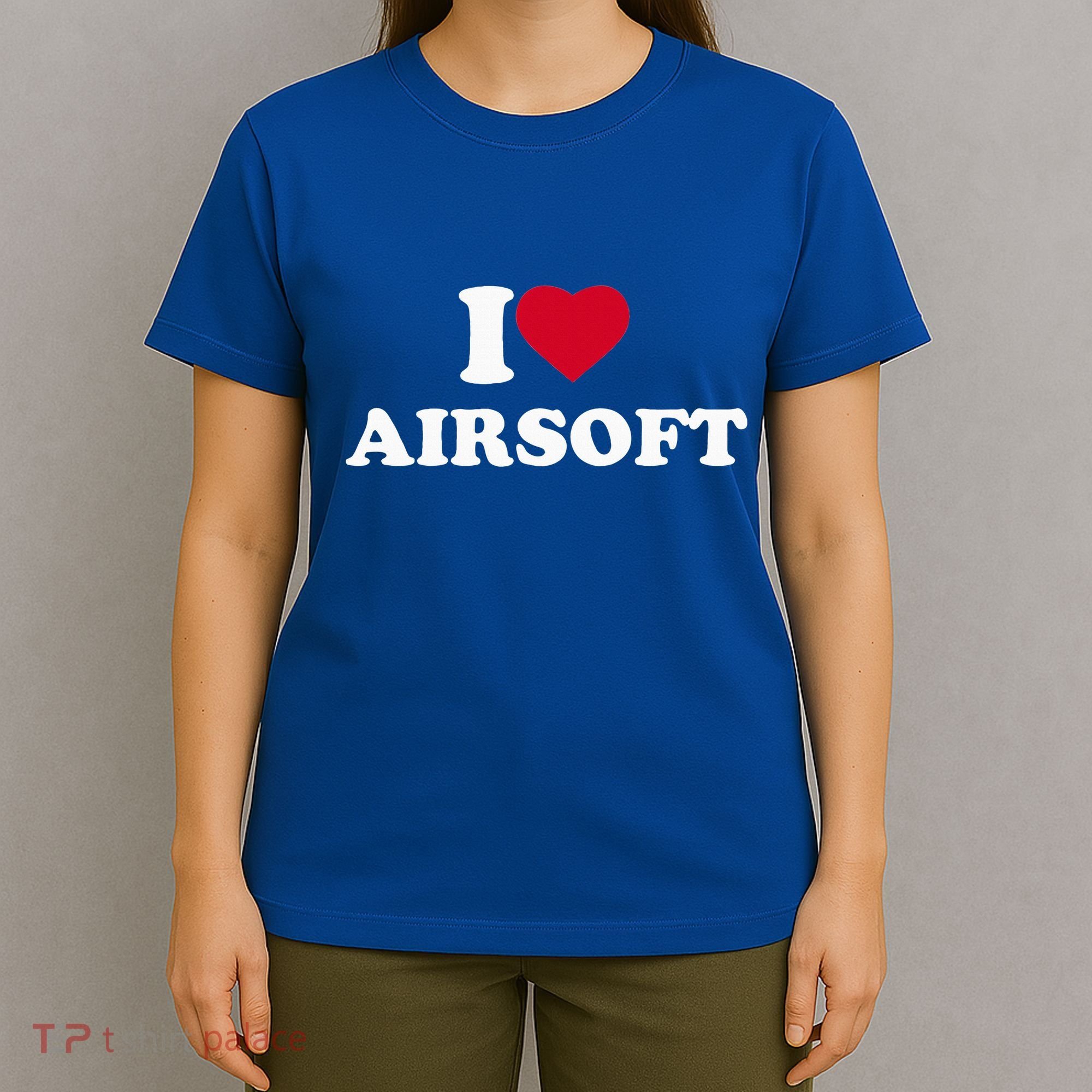 I Love Airsoft I Heart Airsoft Lover Player T-Shirt