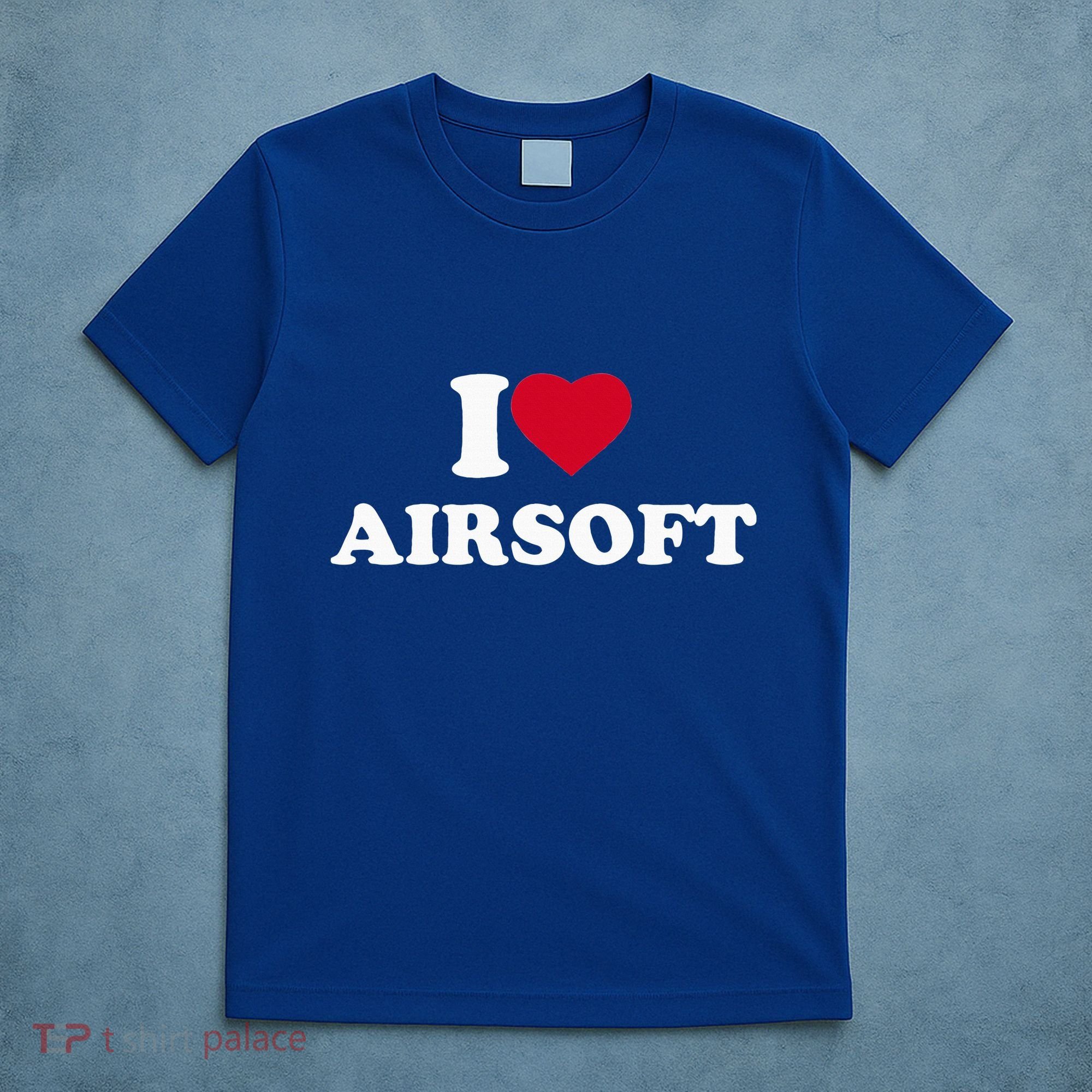 I Love Airsoft I Heart Airsoft Lover Player T-Shirt