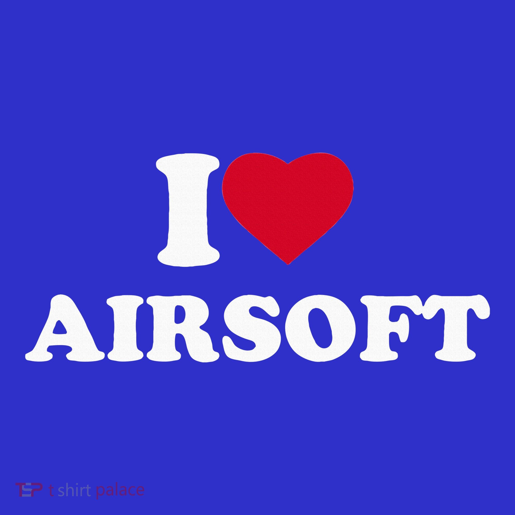 I Love Airsoft I Heart Airsoft Lover Player Polo
