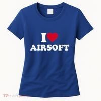 I Love Airsoft I Heart Airsoft Lover Player Women's T-Shirt thumb 0