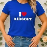 I Love Airsoft I Heart Airsoft Lover Player Women's T-Shirt thumb 2