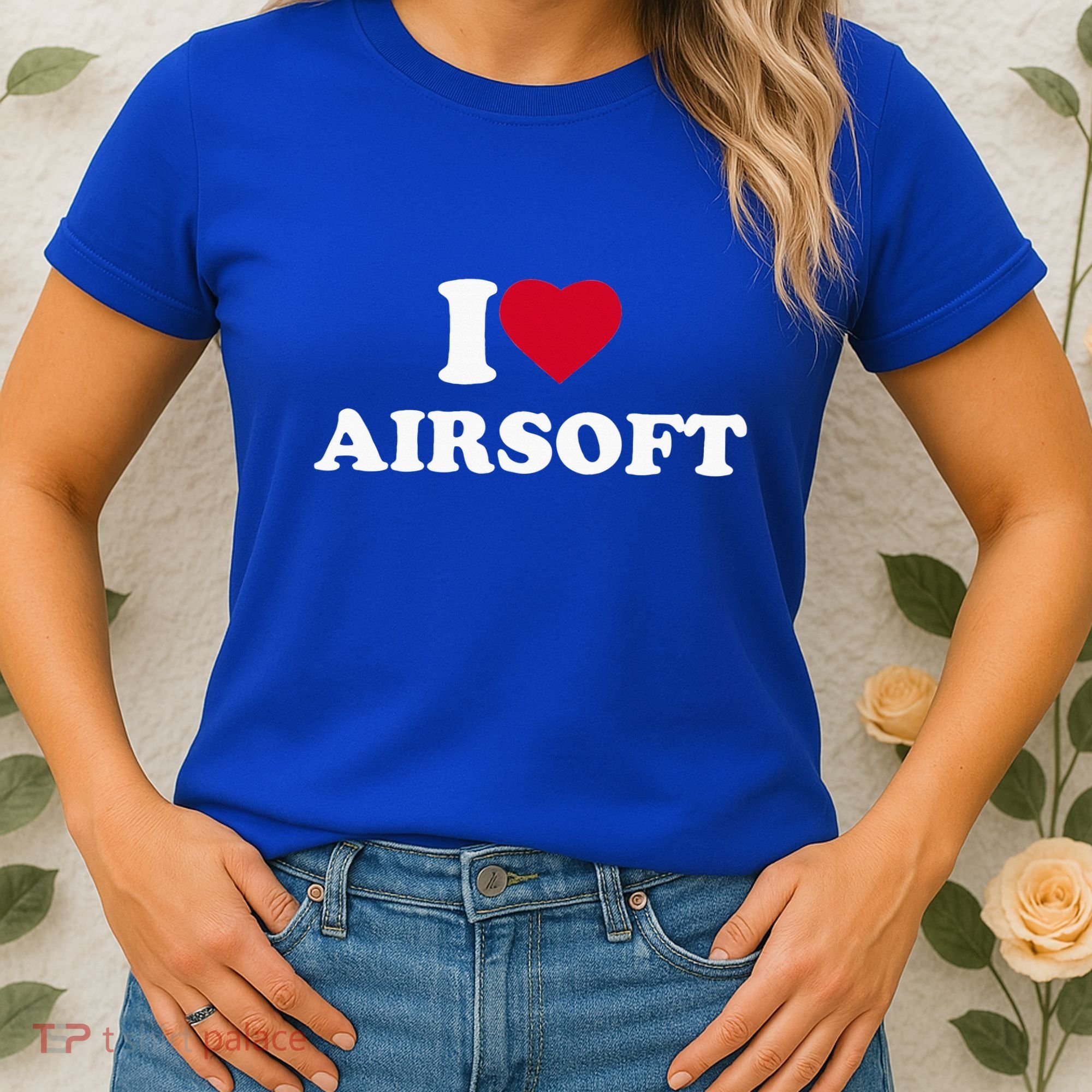 I Love Airsoft I Heart Airsoft Lover Player Women's T-Shirt