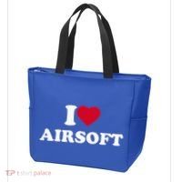 I Love Airsoft I Heart Airsoft Lover Player Tote Bag thumb 3