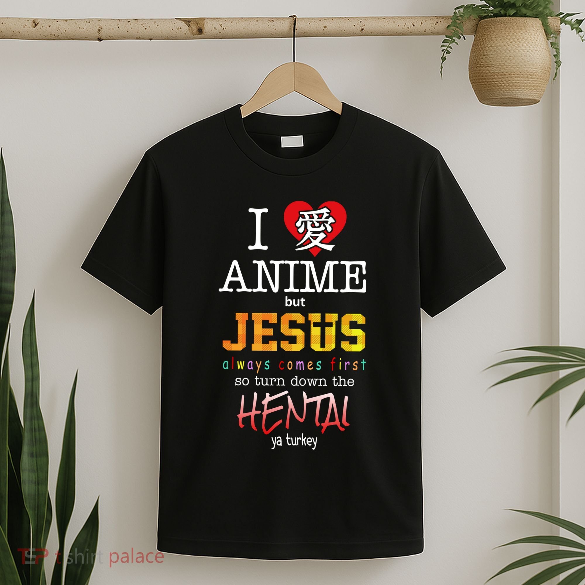I Love Anime But Jesus Always Comes First T-Shirt