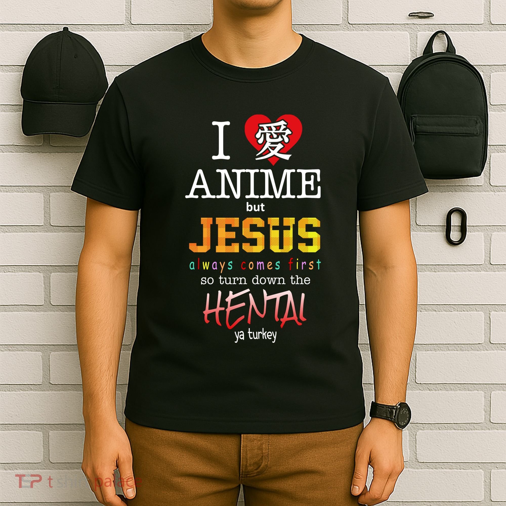 I Love Anime But Jesus Always Comes First T-Shirt