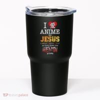 I Love Anime But Jesus Always Comes First Tumbler thumb 0
