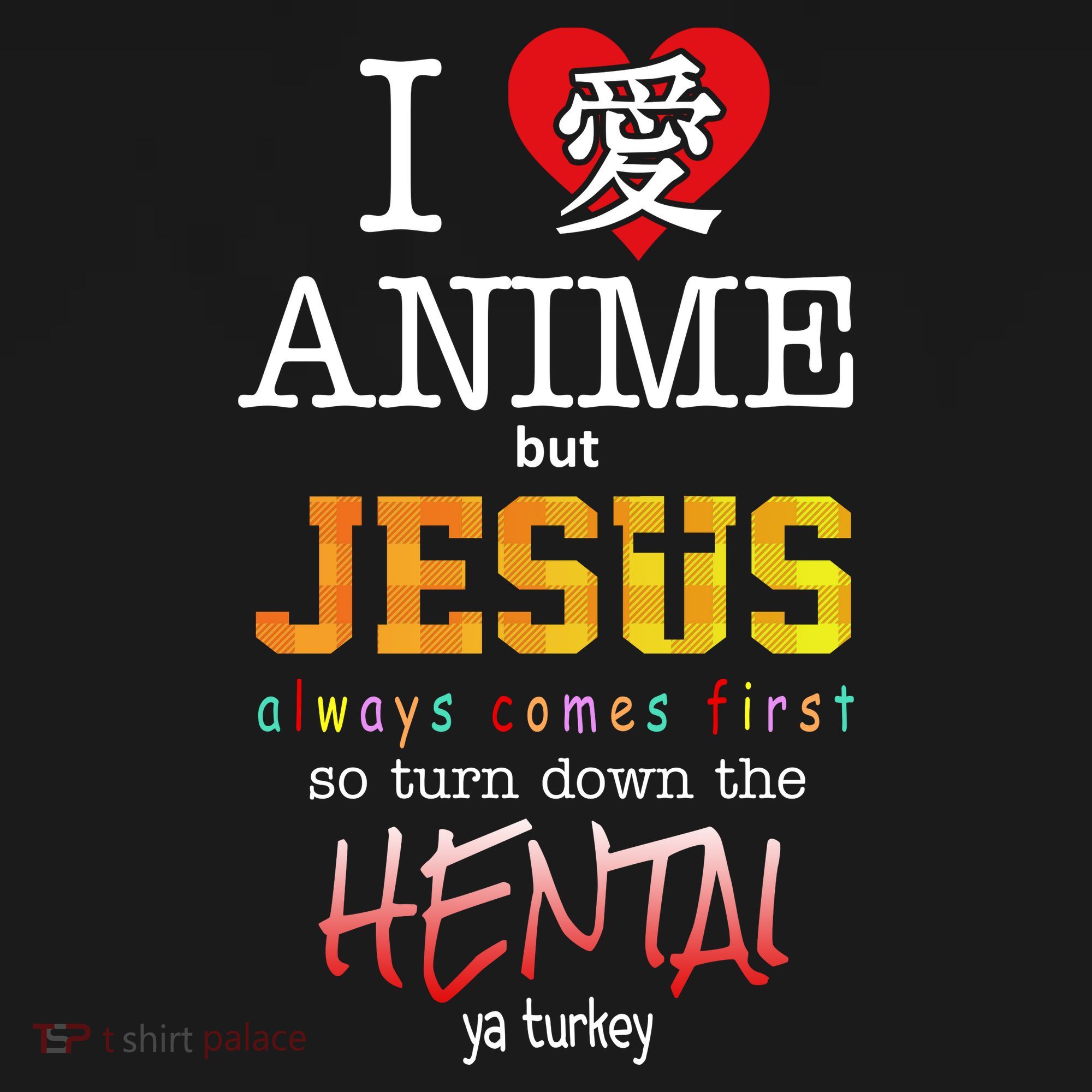 I Love Anime But Jesus Always Comes First Mousepad