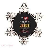 I Love Anime But Jesus Always Comes First Ornament thumb 0