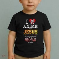 I Love Anime But Jesus Always Comes First Toddler T-Shirt thumb 2