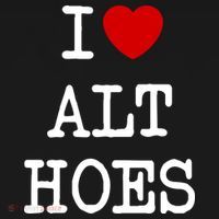 I Love Alt Hoes I Heart Alt Hoes Funny Red Heart Women's Tank Top thumb 5