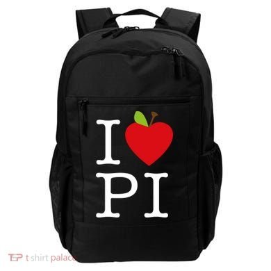 I Love Apple Pi Pie I Funny Math Geeks Gift Backpack