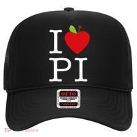 I Love Apple Pi Pie I Funny Math Geeks Gift Hat thumb 0