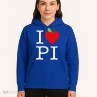 I Love Apple Pi Pie I Funny Math Geeks Gift Hoodie thumb 5