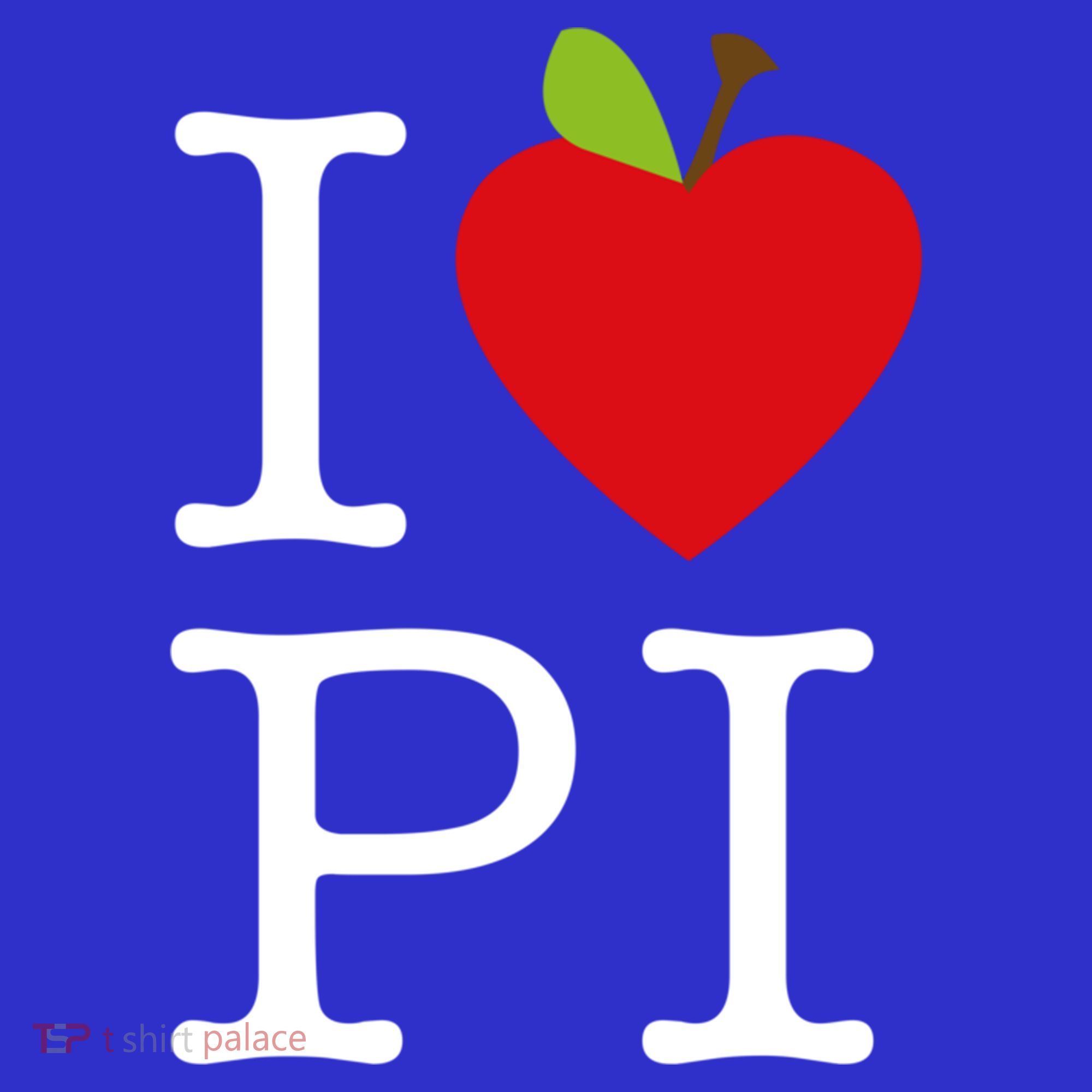 I Love Apple Pi Pie I Funny Math Geeks Gift Mousepad