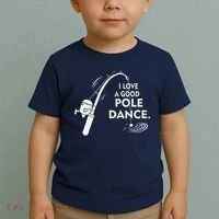 I Love A Good Pole Dance Fishing Toddler T-Shirt thumb 2