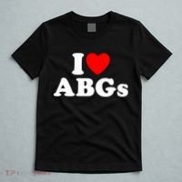 I Love Abgs I Heart Abgs Funny Asian Girl Lover T-Shirt thumb 5