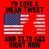 I'd Love A Mean Tweet And $1.79 Gas Right Now Santa Hat thumb 1