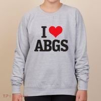 I Love Abgs Women's Sweatshirt thumb 0