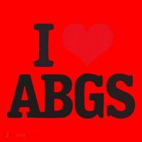 I Love Abgs Santa Hat thumb 1