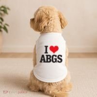 I Love Abgs Doggie Tank thumb 2