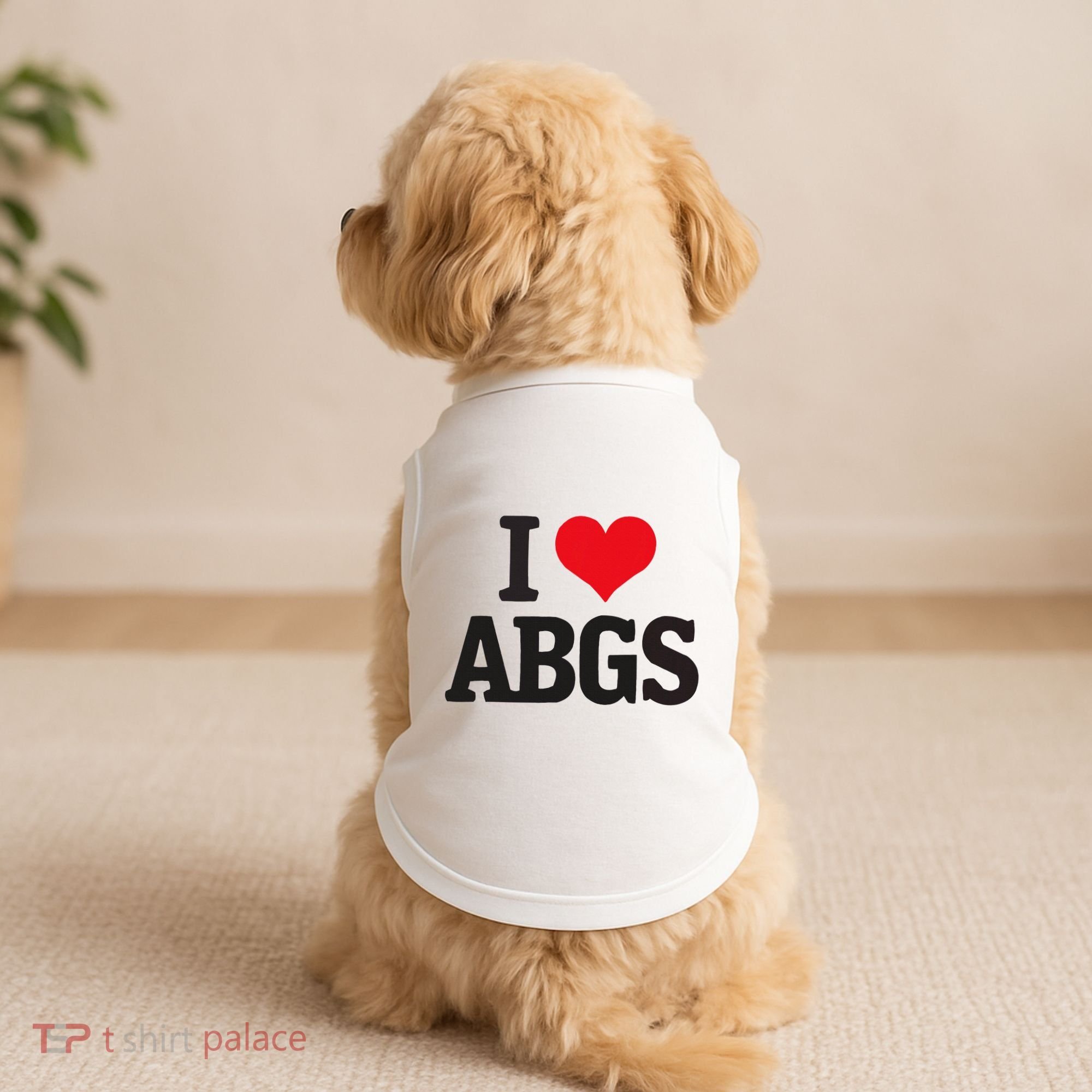I Love Abgs Doggie Tank