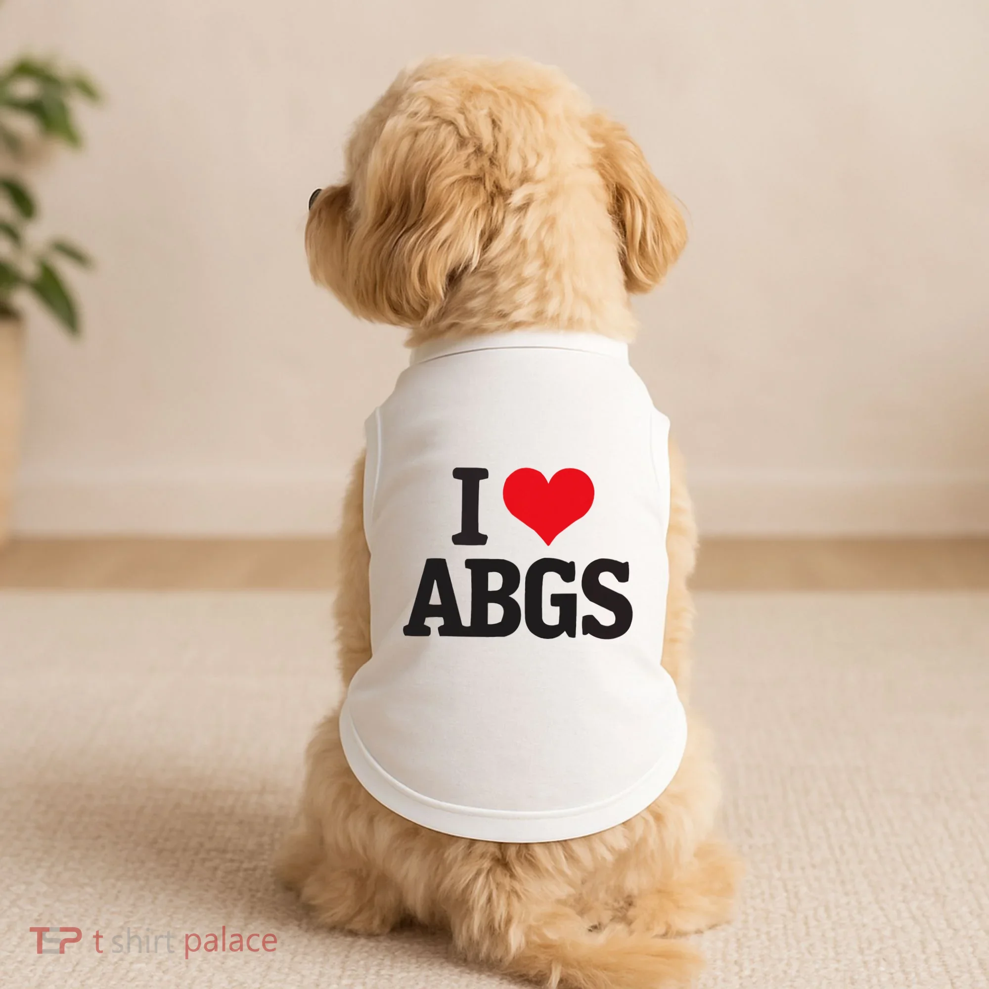 I Love Abgs Doggie Tank