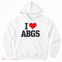 I Love Abgs Hoodie thumb 0