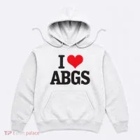 I Love Abgs Hoodie thumb 0