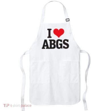 I Love Abgs Apron