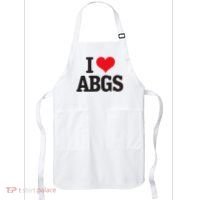 I Love Abgs Apron thumb 0