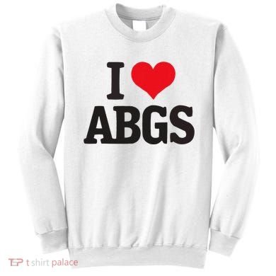 I Love Abgs Sweatshirt