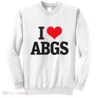 I Love Abgs Sweatshirt thumb 0